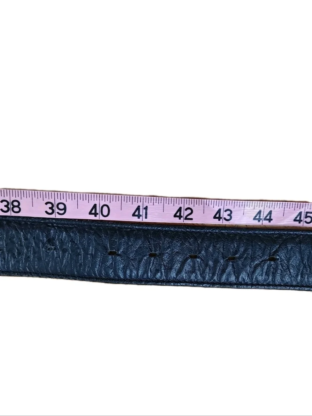 Justin Top Grain Black Leather Aztec Needlepoint Western Belt 40/44 Buffalo Coin